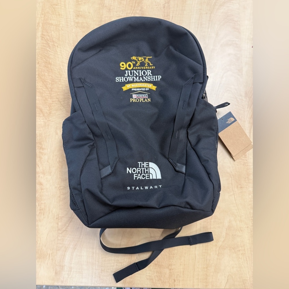 The North Face NWT Stalwart Backpack Laptop Bag w/ Event Logo Adjustable Strap - Picture 2 of 16